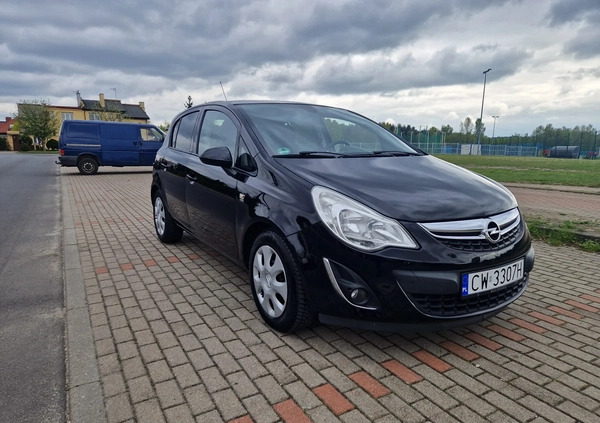 Opel Corsa cena 19900 przebieg: 174000, rok produkcji 2011 z Serock małe 154